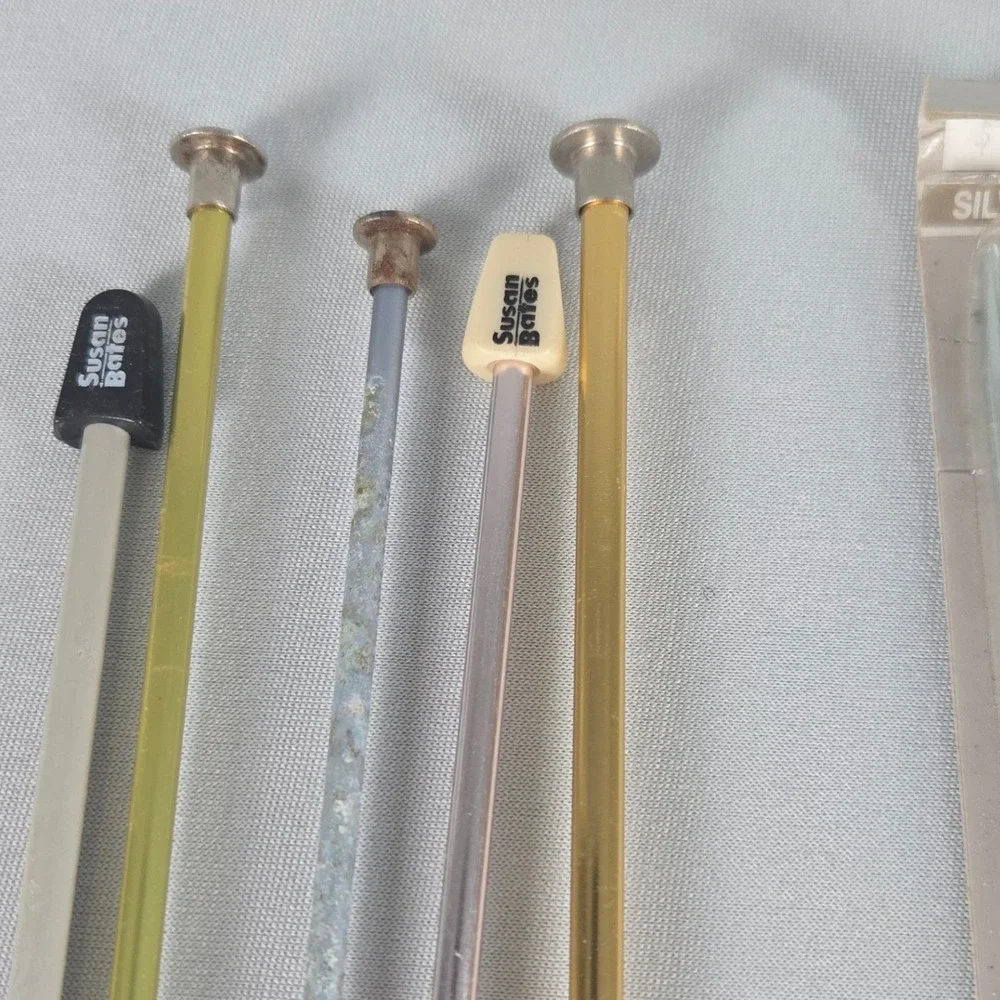Large Vintage Knitting Needles Crochet Hooks Mixed Lot Boye Susan‎ Bates